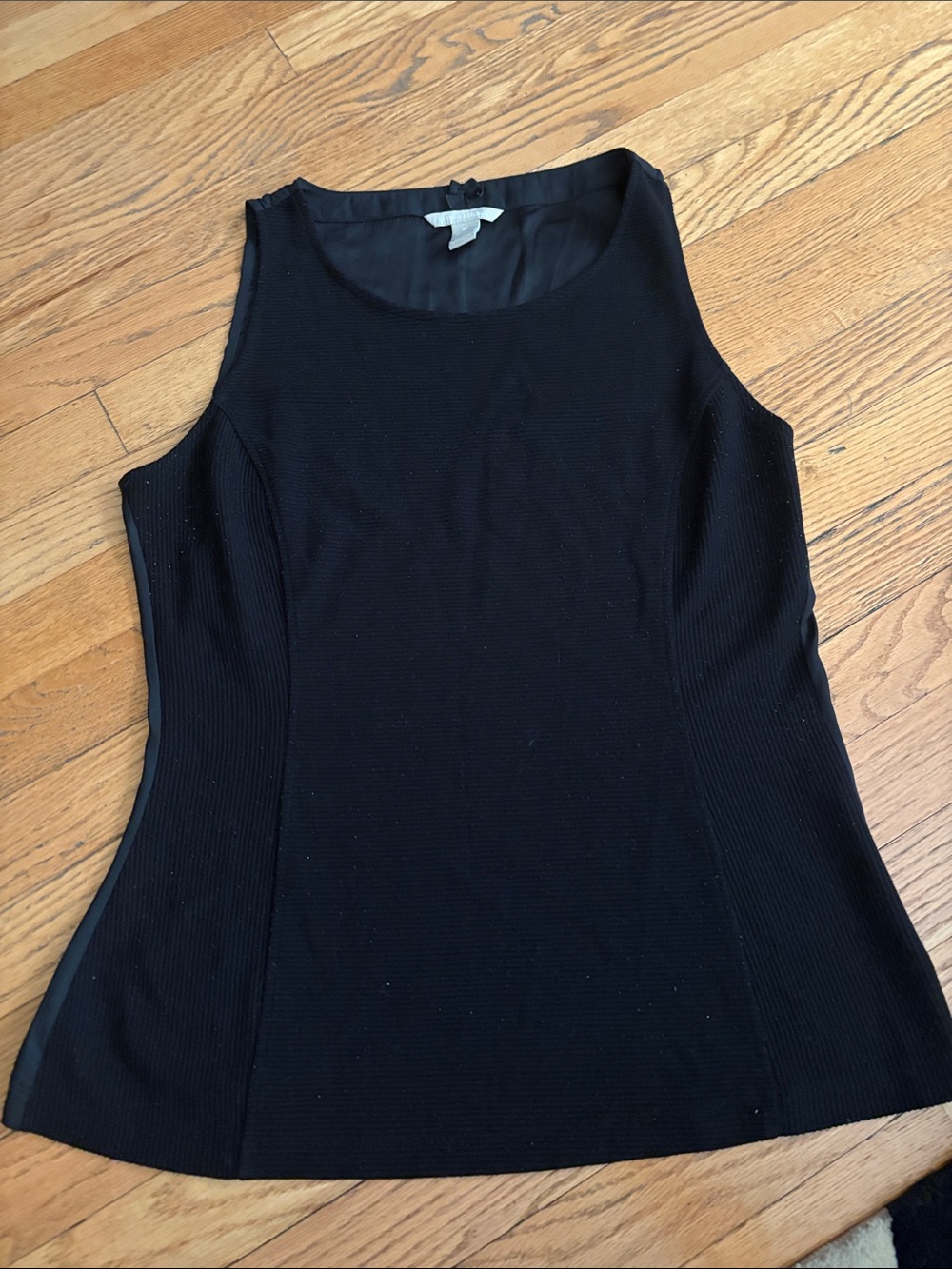 Banana Republic Black Sleeveless Knit Tank